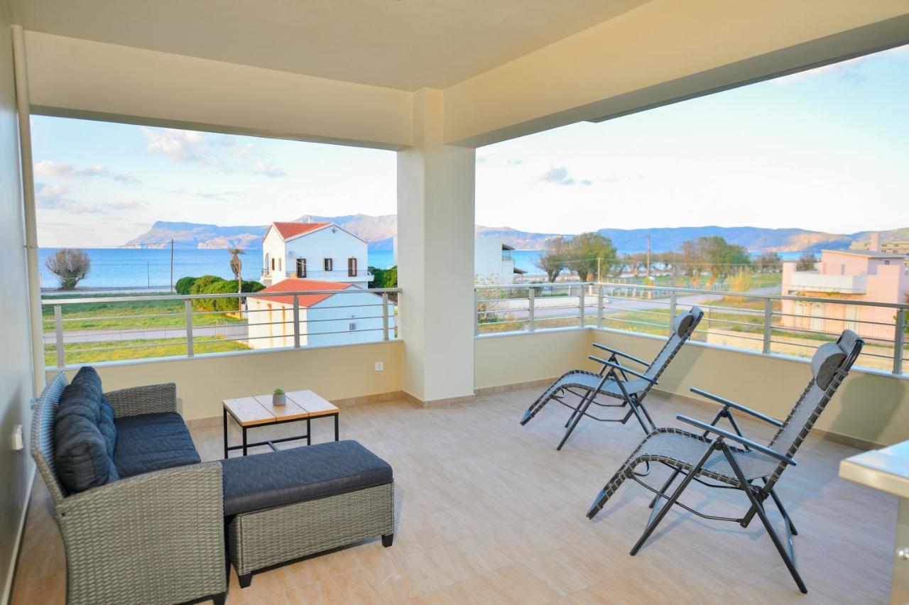 Ammos Apartment - Brand New, Stylish, By The Beach Kíssamos Esterno foto